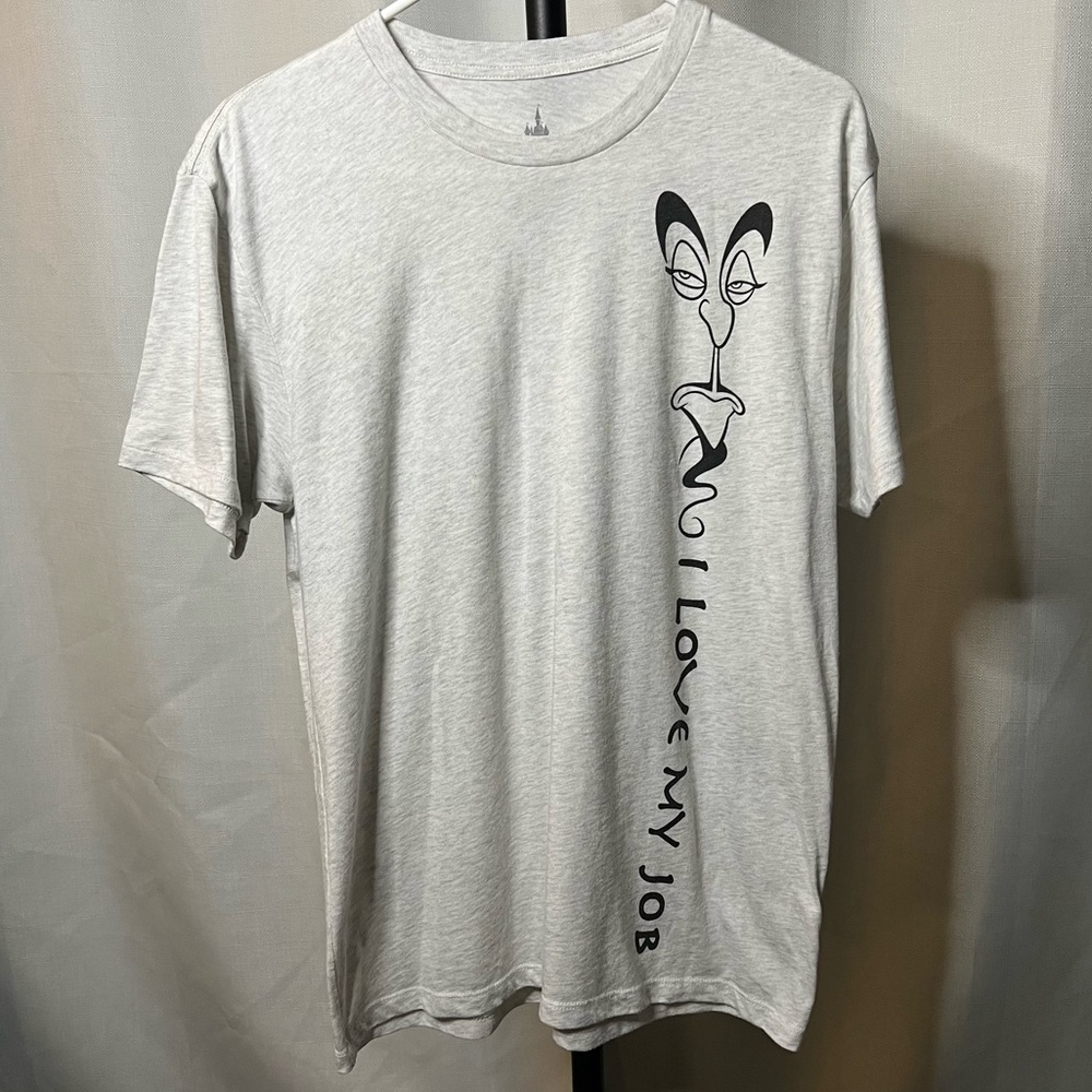 Disney Jafar Aladdin Graphic Grey And Black T Shirt Medium - Picture 5 of 5